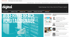 Desktop Screenshot of blogdigitalsignage.com